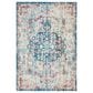 Safavieh Madison MAD447K 4" x 6" Navy and Light Blue Area Rug, , large