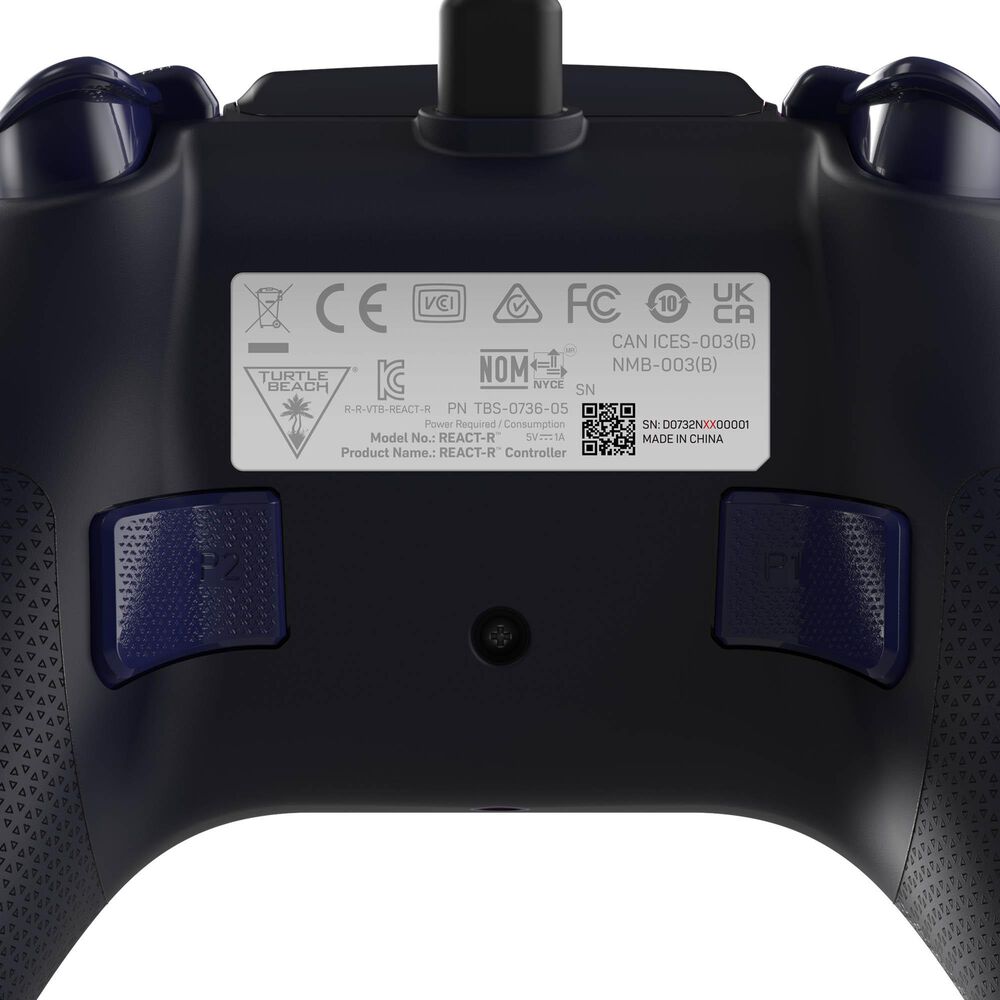 Turtle Beach REACT-R Wired Gaming Controller for Xbox Series X|S/Xbox One in Purple, , large