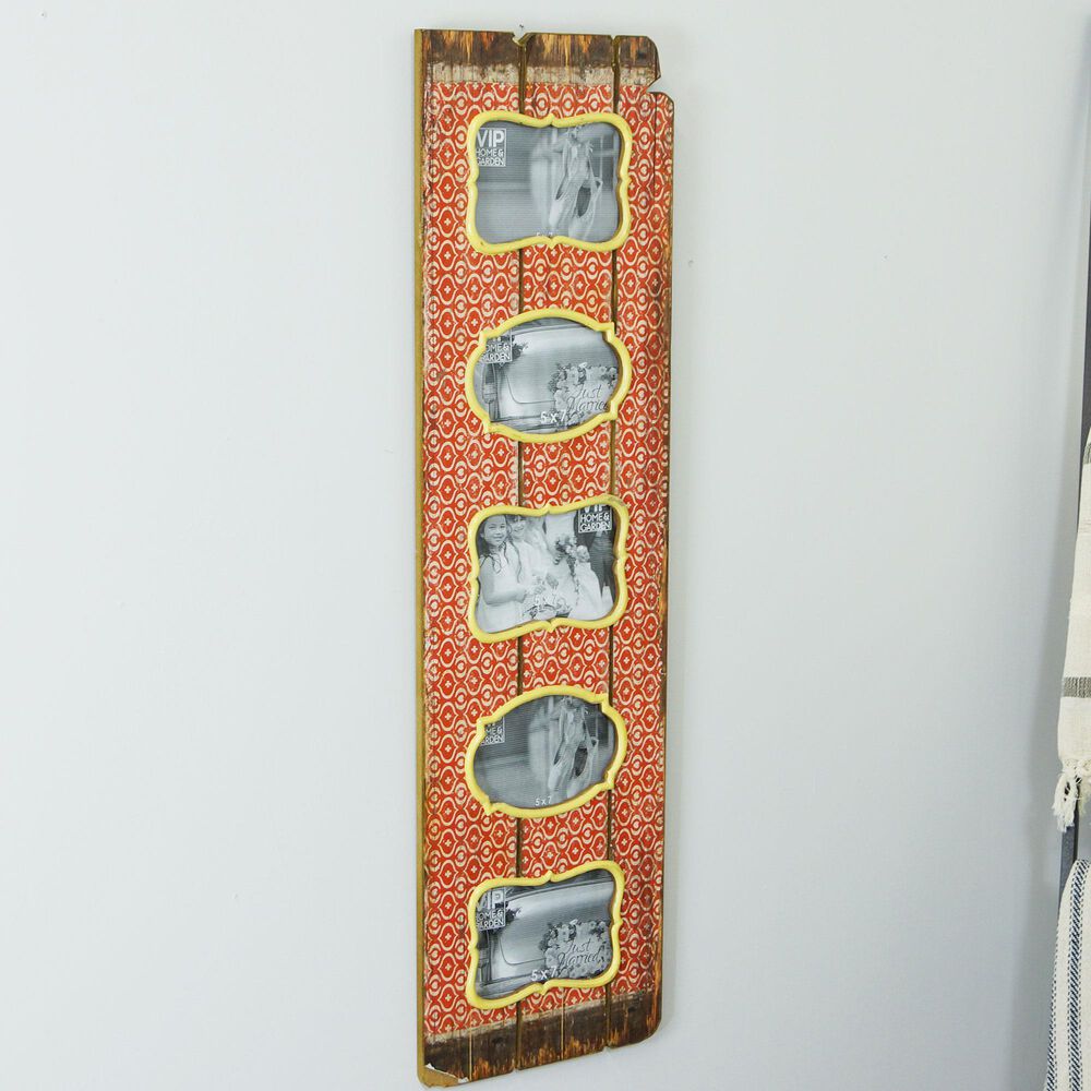 VIP Home and Garden American Mercantile 5 Picture Frame, , large