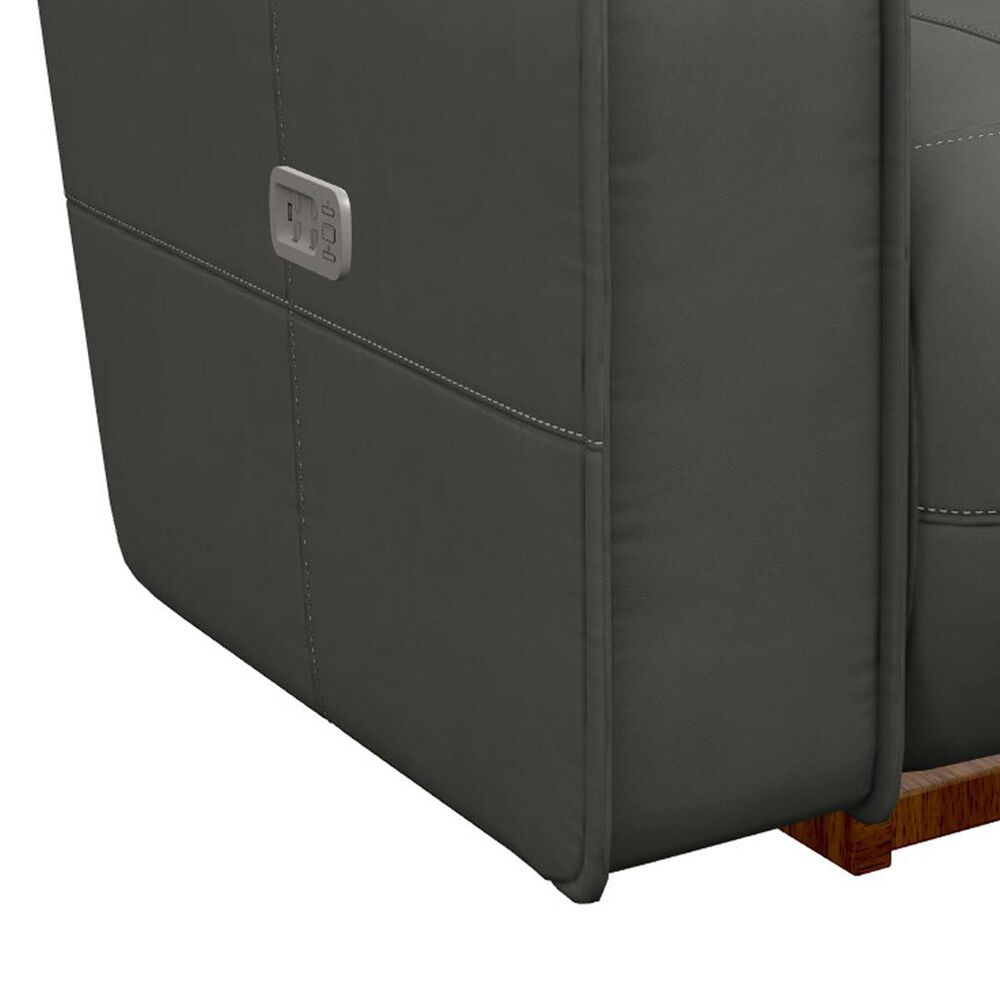 La-Z-Boy Maddox Power Rocker Recliner with Headrest and Lumbar in Slate, , large
