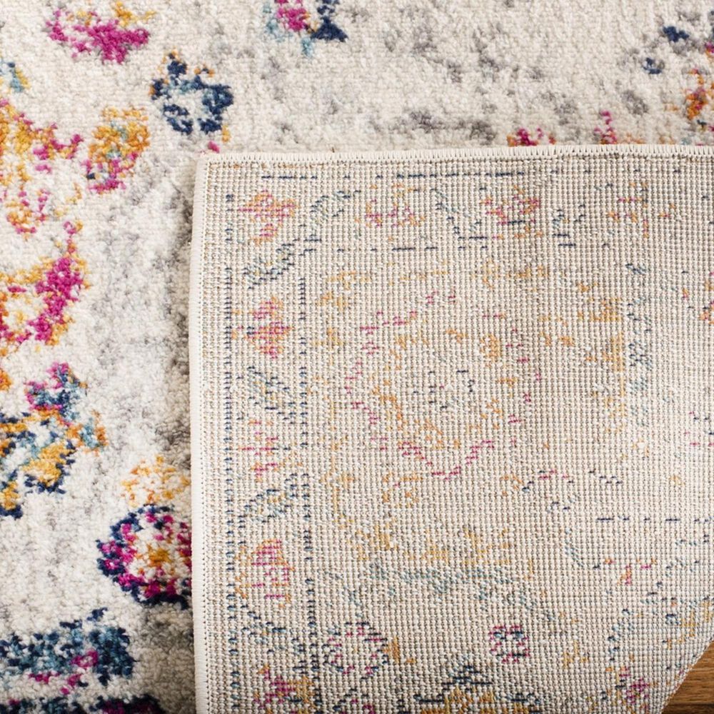 Safavieh Madison MAD603R 2&#39;3&quot; x 8&#39; Fuchsia and Ivory Runner, , large