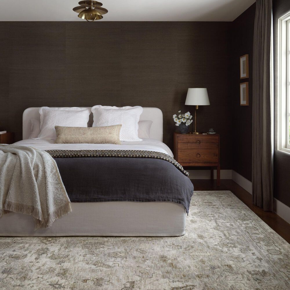 Amber Lewis x Loloi Honora 9&#39;6&quot; x 13&#39; Grey and Taupe Area Rug, , large