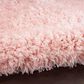 Nourison Lush Shag 5"3" x 7"3" Blush Area Rug, , large