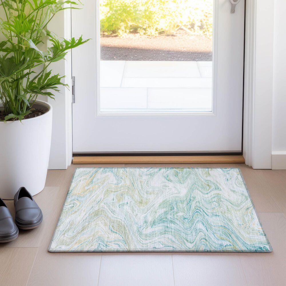 Dalyn Rug Company Ravenna RN8 1&#39;8&quot; x 2&#39;6&quot; Sky Area Rug, , large