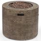 Noble House Senoia 40000 BTU Round Firepit in Brown, , large