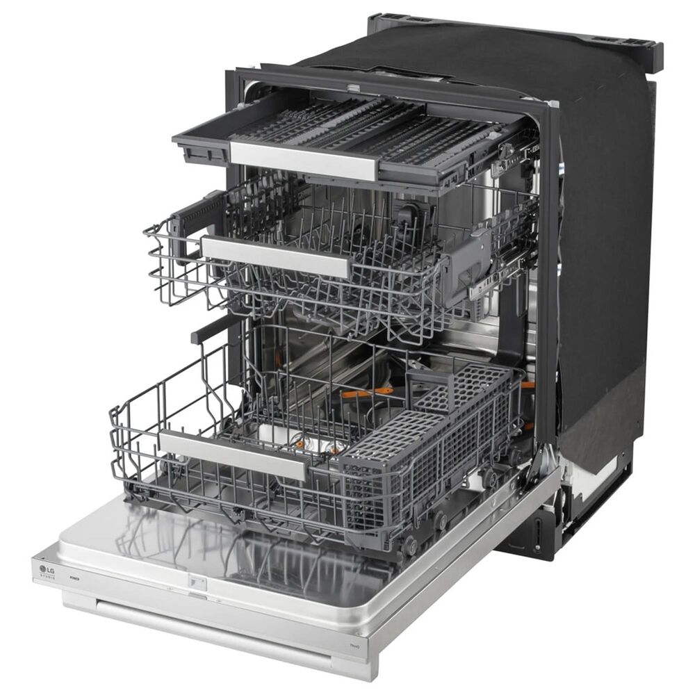 LG Studio 24&quot; Built-In Dishwasher with TrueSteam and Dynamic Heat Dry in Stainless Steel, , large