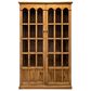 Rustic Root Walden 2-Glass Door Display Cabinet in Wheat, , large