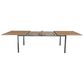 Three Birds Casual Avanti 11-Piece Rectangular Dining Set in Stainless Steel and Teak, , large