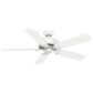 Hunter Panama 54" Ceiling Fan in Snow White, , large