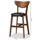 Baxton Studio Eline Counter Stool in Walnut (Set of 2), , large