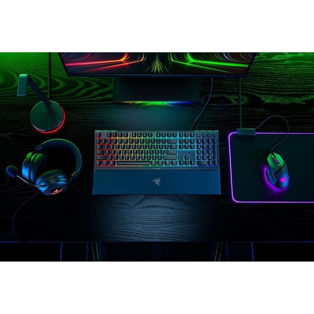 Razer Ornata V3 Mecha-Membrane Gaming Keyboard in Black, , large