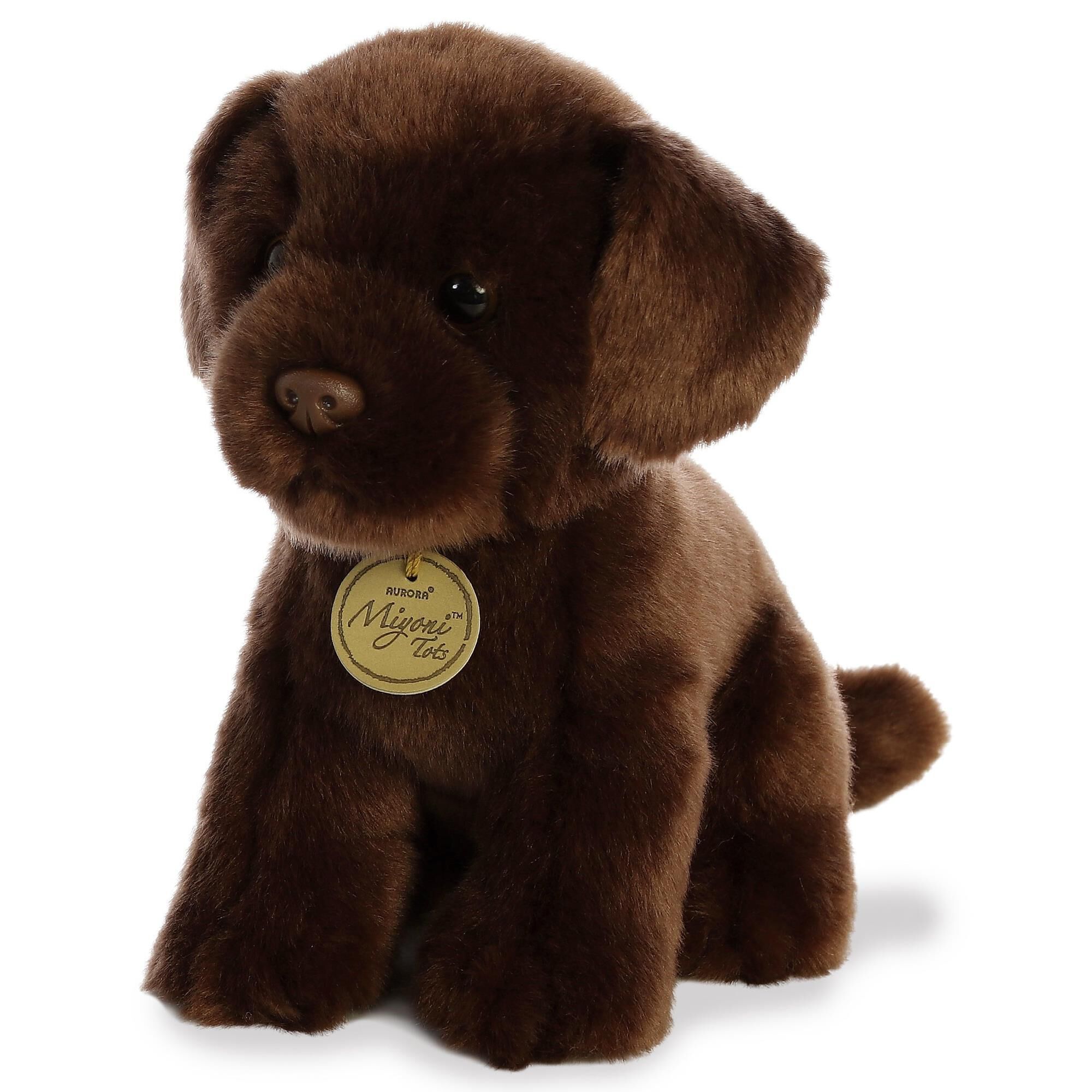 Large stuffed new arrivals chocolate lab