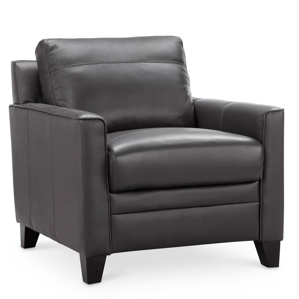 Italiano Furniture Fletcher 4-Piece Sofa Set in Charcoal, , large