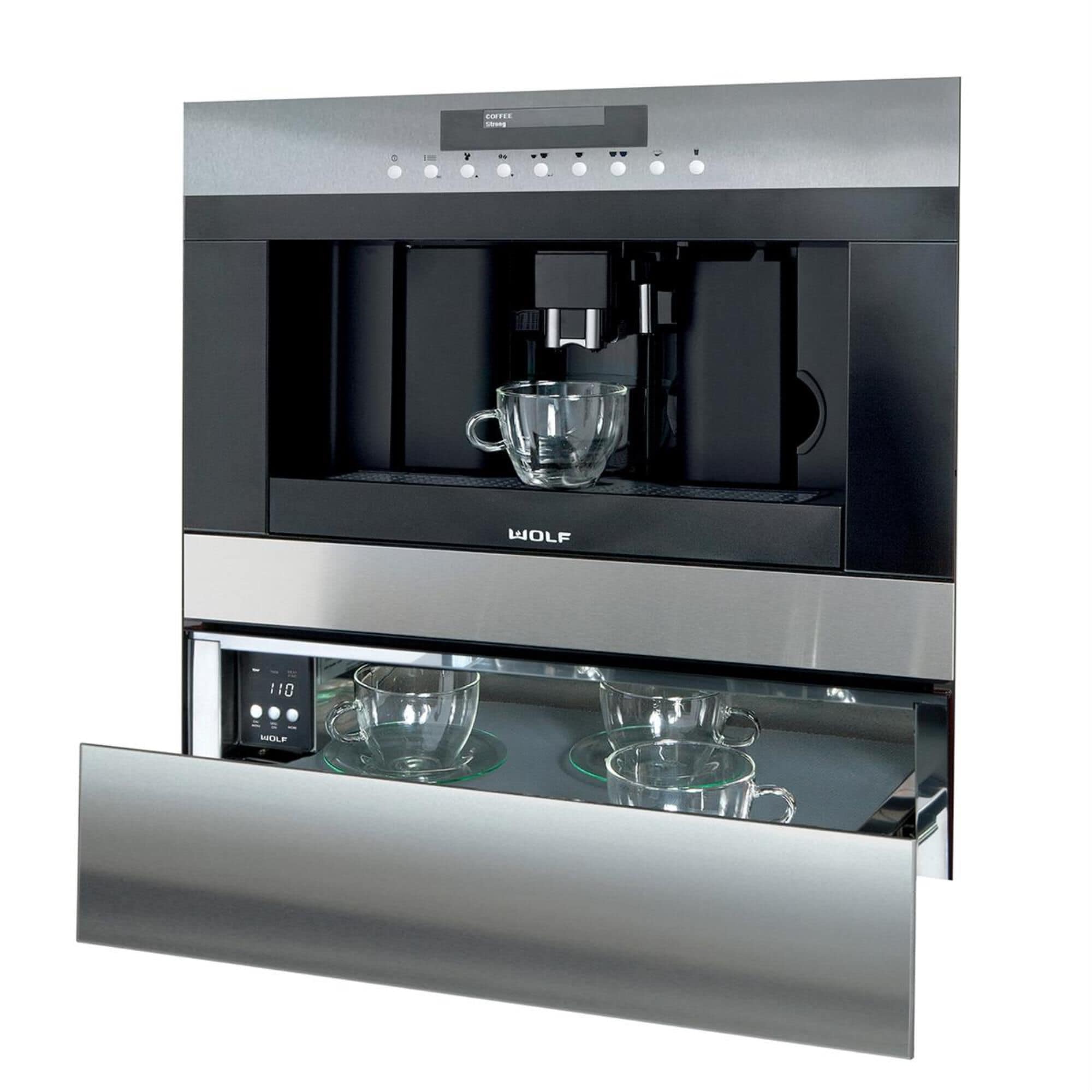 Wolf built hot sale in coffee maker
