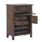 Sterling Timber 2-Drawer Wine Cabinet with Wine Racks in Brown, , large