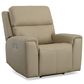 Flexsteel Jarvis Power Recliner with Headrest in Parchment, , large