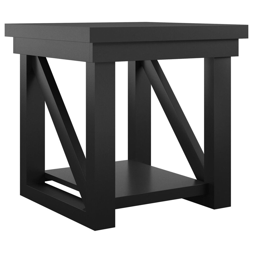 DHP Huntsville End Table in Black, , large