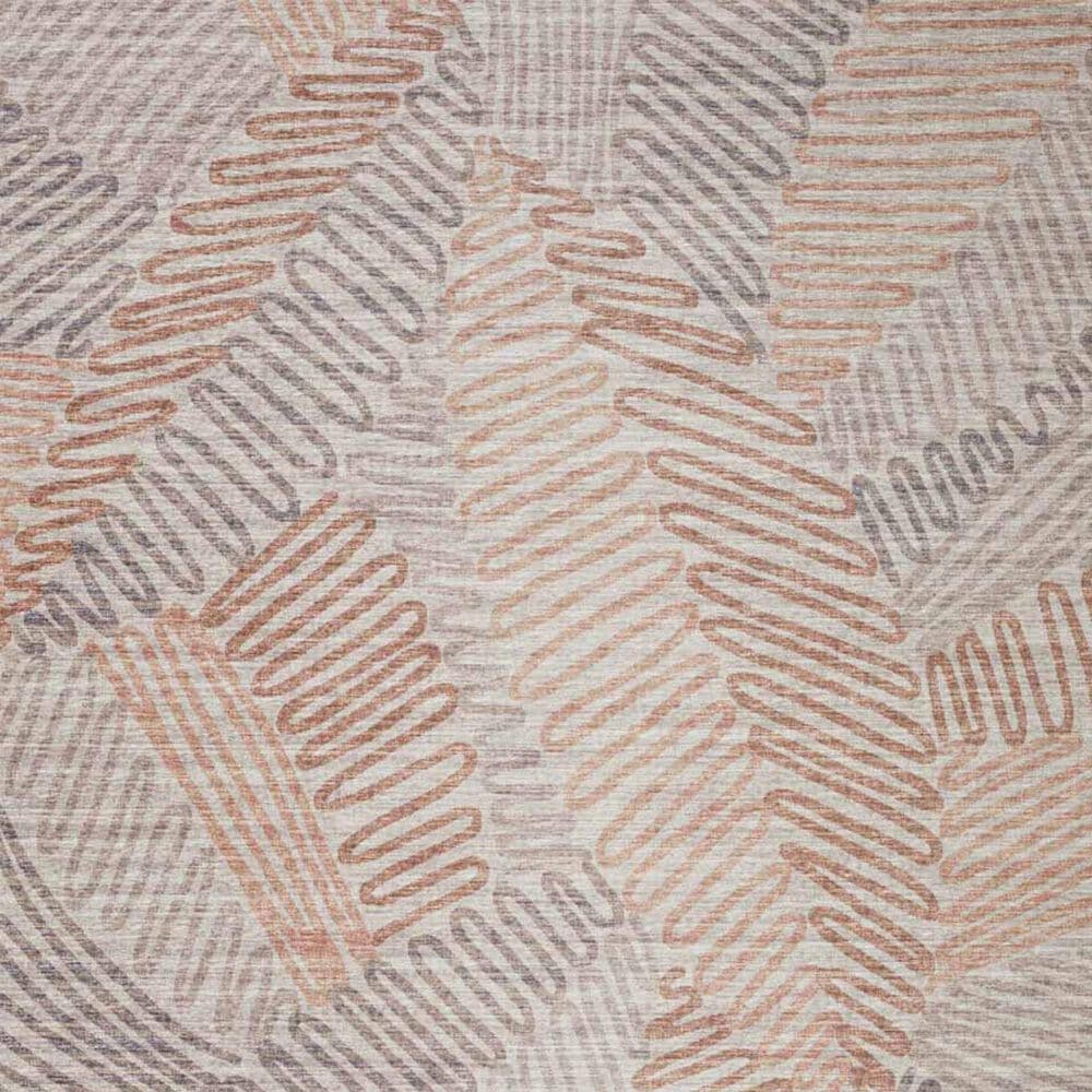 Dalyn Rug Company Sedona Floral 3&#39; x 5&#39; Walnut Indoor/Outdoor Area Performance Rug, , large