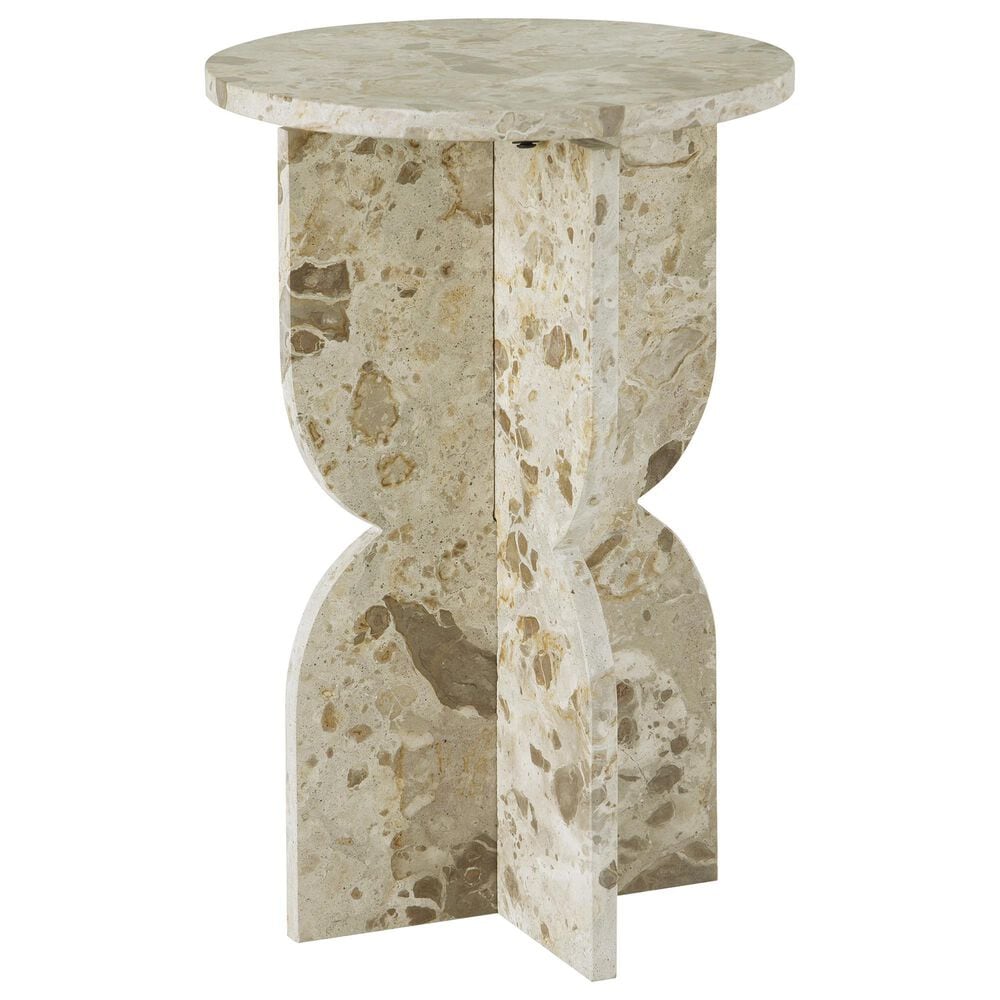 Ashley Treygan Accent End Table in Beige, , large