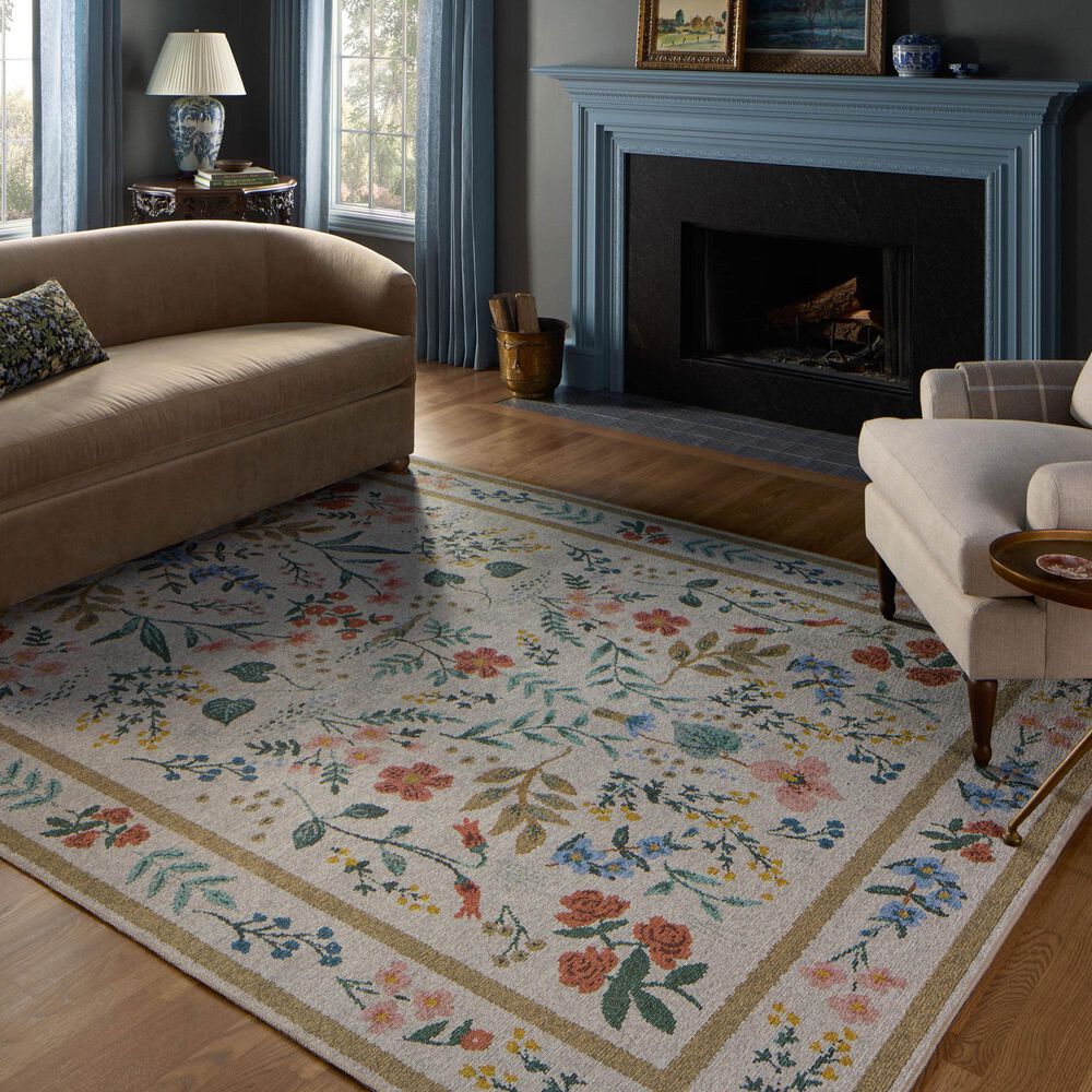 Loloi Wildwood Cream 3&#39;9&quot; x 5&#39;6&quot; Area Rug, , large