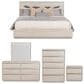 Loft District Moda 5-Piece King Bedroom Set in Beechwood, , large