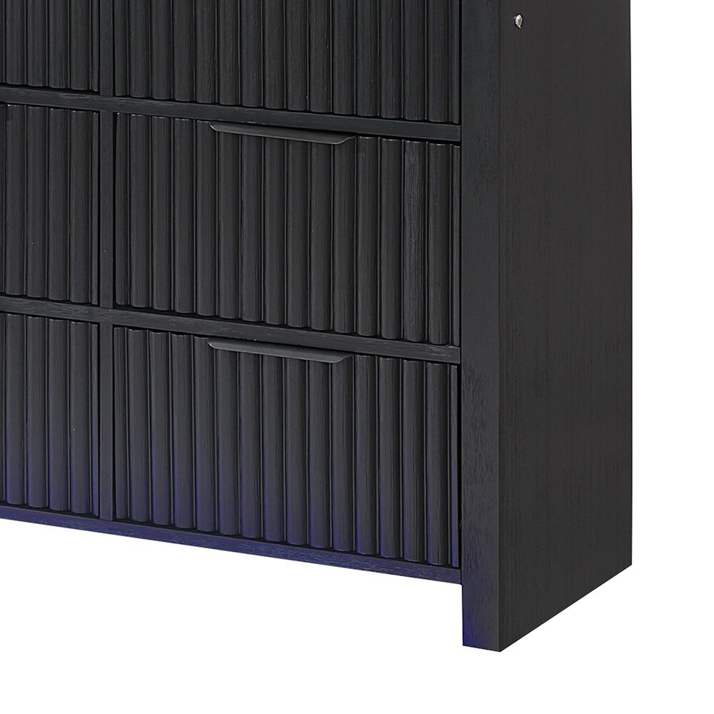 Modern Market Beckett LED Dresser in Black Finish, , large