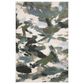 Oriental Weavers Tisdell TIS04 Blue and Green 9"10" x 12"8" Area Rug, , large