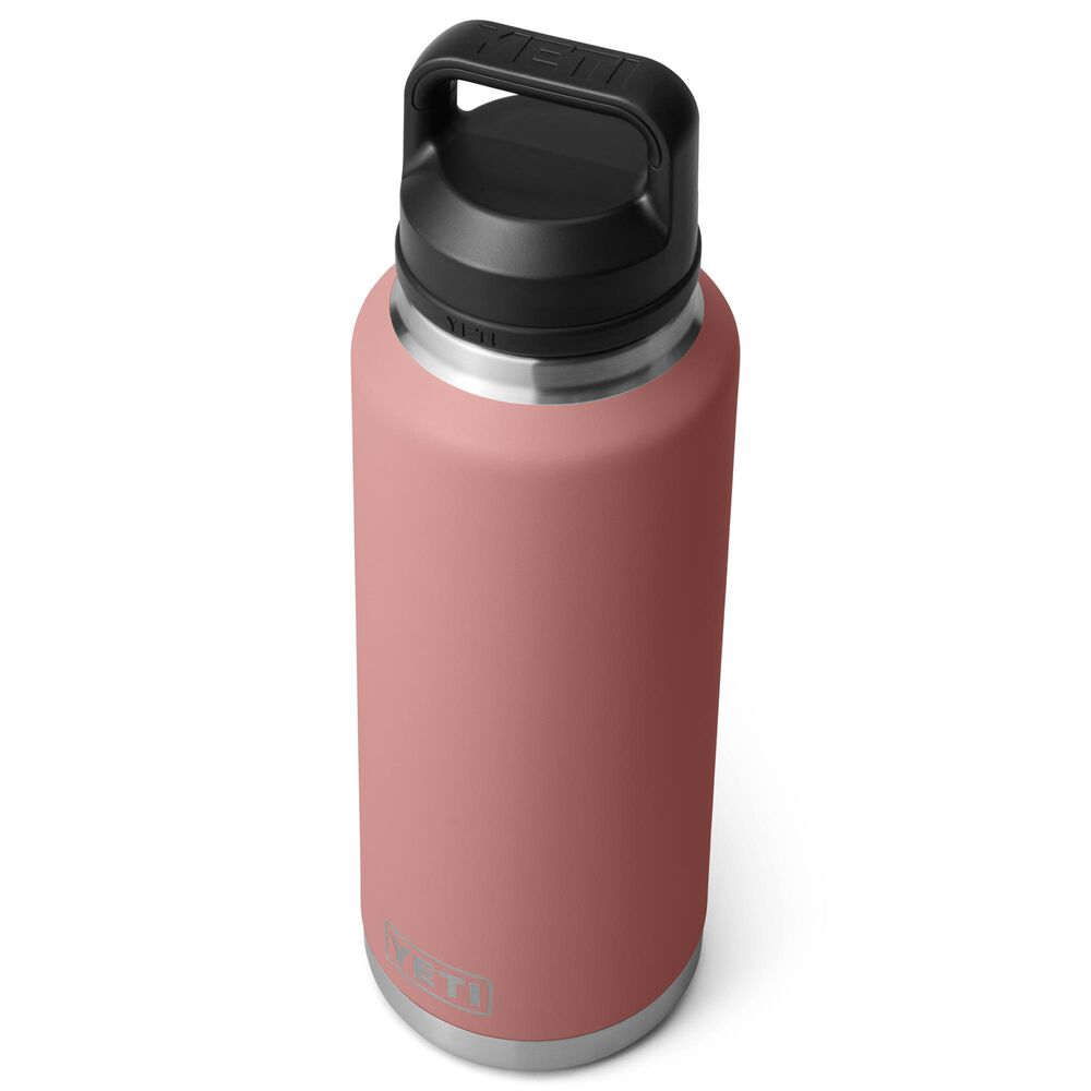 YETI Rambler 46 Oz Bottle with Chug Cap in Sandstone Pink, , large