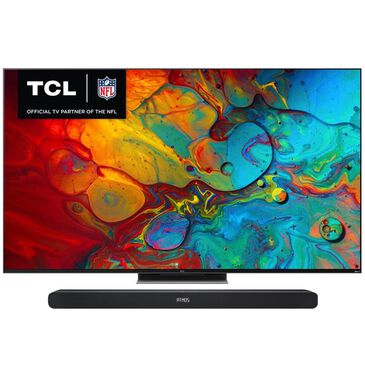TCL 65" Class 6 Series 4K Mini-LED UHD QLED Dolby Vision with HDR - Smart TV and Soundbar in Black, , large