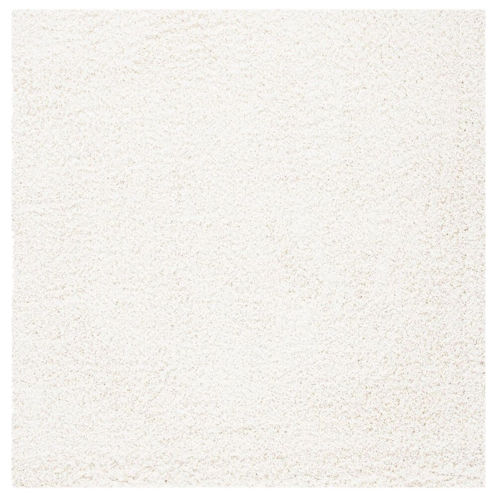 Safavieh Venus Shag 2"7" Square Ivory Area Rug, , large