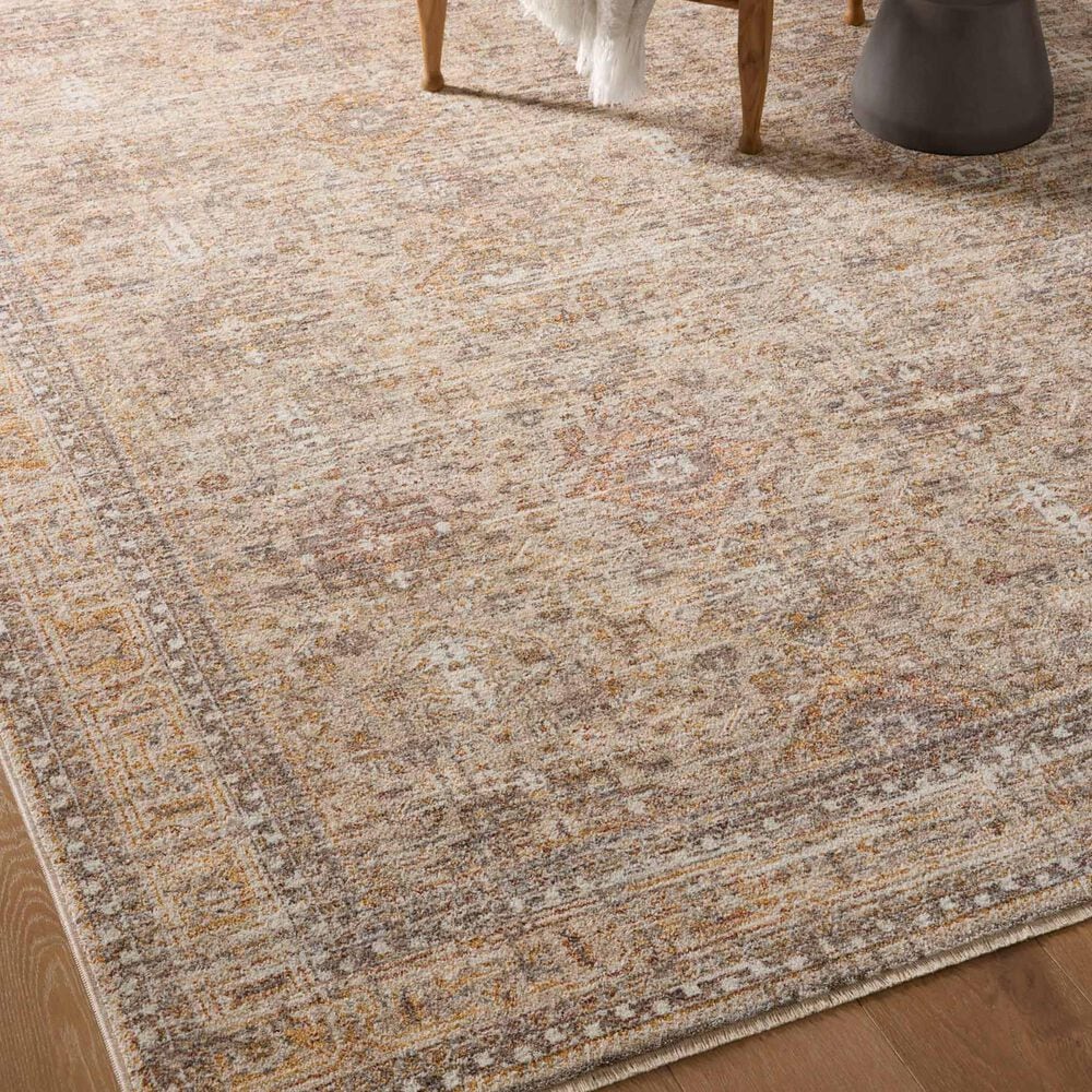 Angela Rose Blake 5&#39;3&quot; x 7&#39;6&quot; Oatmeal and Spice Area Rug, , large