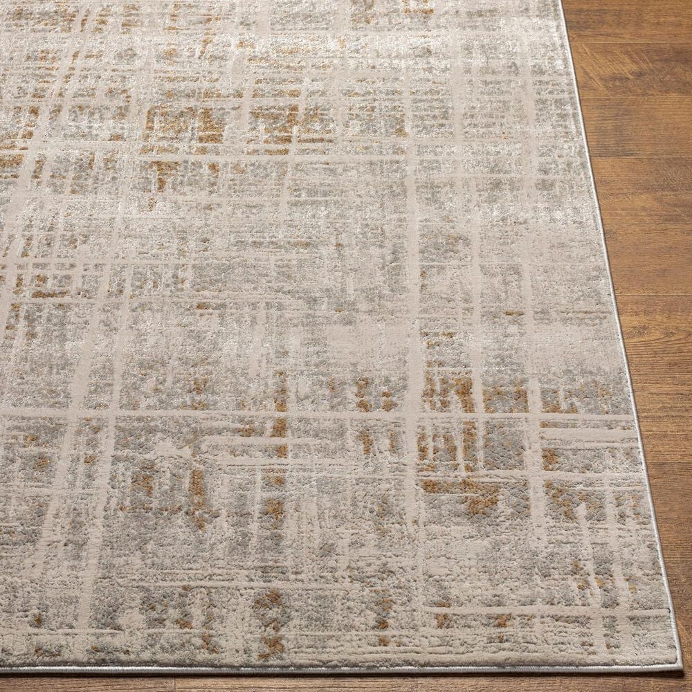 Surya Alpine ALP-2314 8&#39;10&quot; x 12&#39;4&quot; Ivory, Tan, Gray, Light Gray and Off-White Area Rug, , large