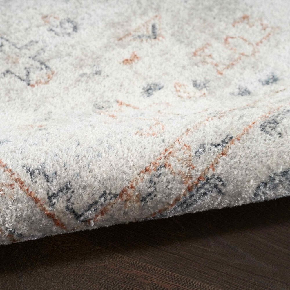 Nourison Astra Machine Washable 2&#39;2&quot; x 4&#39; Light Blue Area Rug, , large