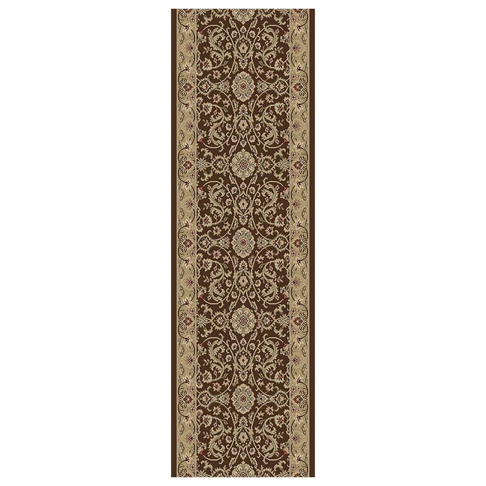 Kane Regalia Runner Carpet in Sepia, , large