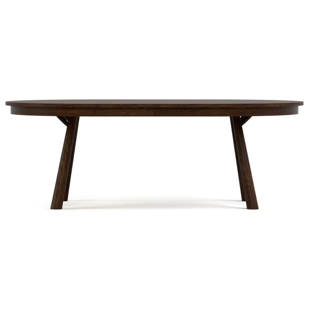 STICKLEY Hudson Valley 54&quot; Round Dining Table in Dark Roast, , large