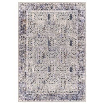 Surya Infinity 2" x 3" Dark Blue, Camel, Gray and Cream Area Rug, , large