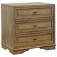 Sterling Timber Tarrington 3-Drawer Nightstand in Almond, , large
