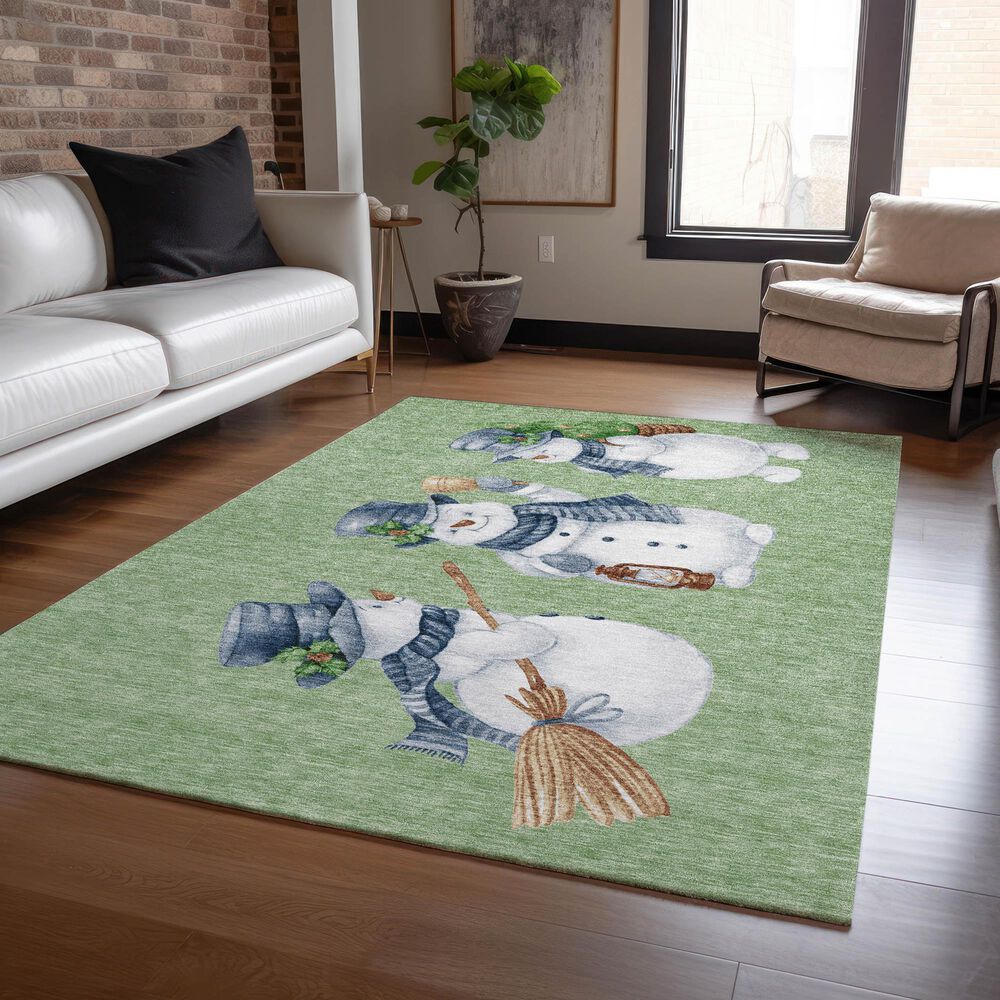 Dalyn Rug Company Wonderland WN34 Aloe 5&#39; x 7&#39;6&quot; Area Rug, , large