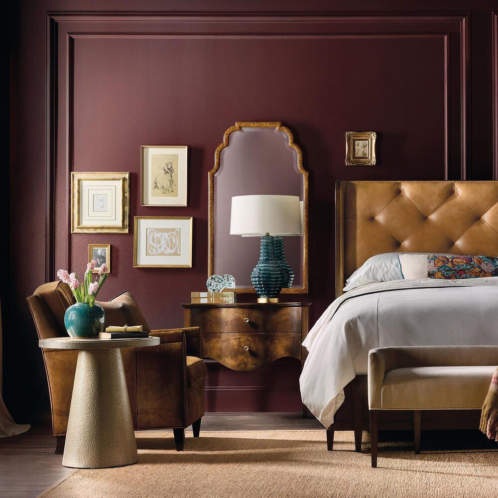 Hooker Furniture Archives 2-Drawer Nightstand in Classic Walnut, , large
