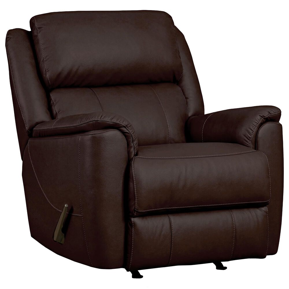 HomeStretch Homerun Manual Rocker Recliner in Espresso, , large