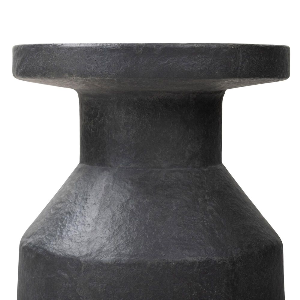 Four Hands Odeon End Table in Distressed Graphite, , large