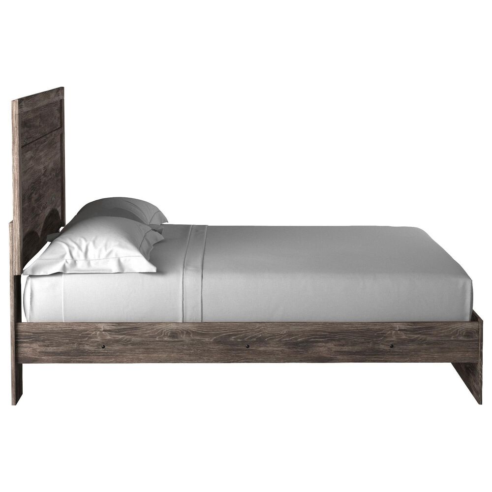 Ashley Ralinksi King Panel Bed in Gray, , large