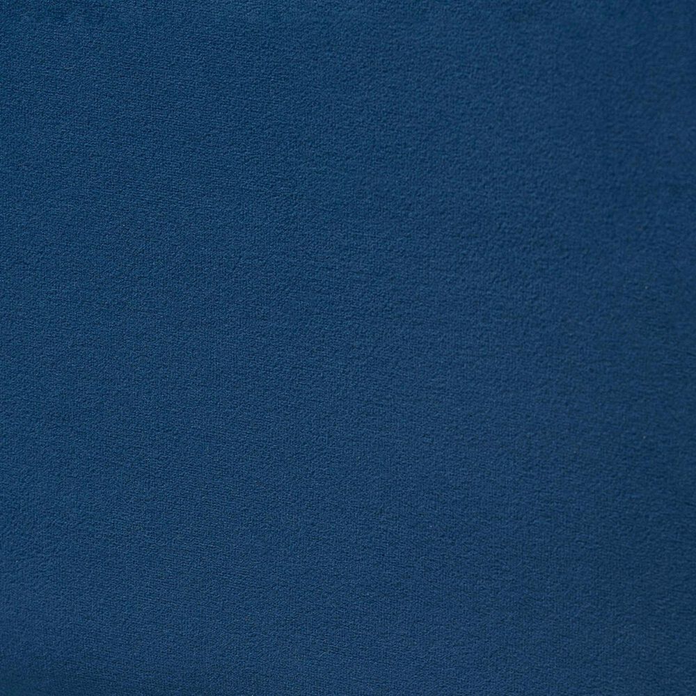 Baxton Studio Powell Storage Ottoman in Navy Blue and Gold, , large