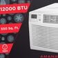 Amana 12000 BTU Window-Mounted Air Conditioner with Remote Control in White, , large