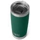 YETI Rambler 20 Oz Tumbler with MagSlider in Black Forest Green, , large