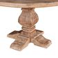 Home Trends & Design San Rafael 54" Round Dining Table in Antique Oak - Table Only, , large