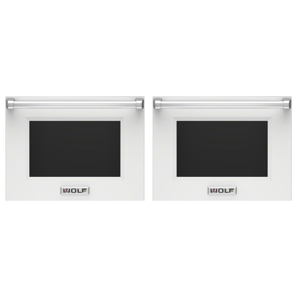 Wolf Appliances 30" Accessory Door Kit in White (Set of 2), , large