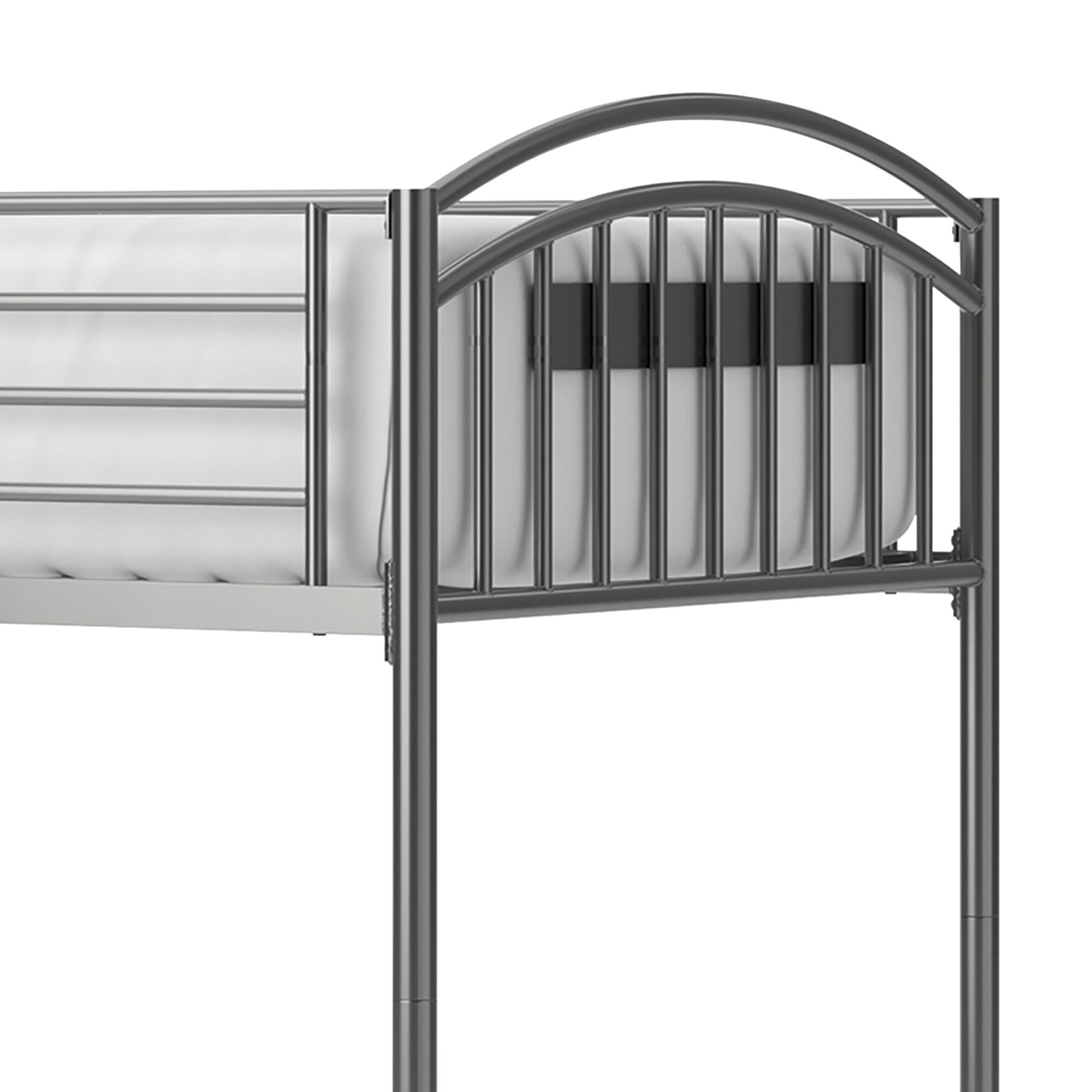 Ashley Lanceburg Twin over Twin Bunk Bed with Ladder in Gray