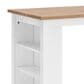 Ashley Gesthaven Counter Height Table in Light Natural and White - Table Only, , large