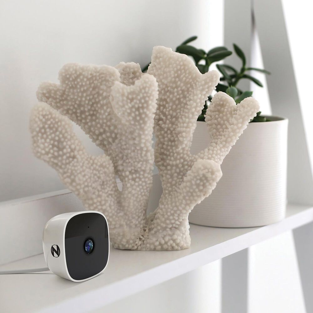 Night Owl Indoor Wi-Fi IP Plug In 1080p Deterrence Camera with 2-Way Audio - White, , large